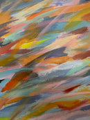 100 x 80 cm, Unikat, 'Sommersturm' (RLD23-631) - Acrylgemälde von Regina Lord