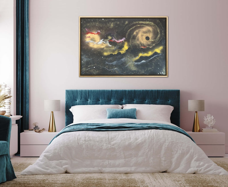 80 x 120 cm, Unikat, 'Andromeda' (HW1-563) -  von Hagen Wieland