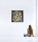 80 x 80 cm, Unikat, 'Spiralnebel' (HW1-565) -  von Hagen Wieland
