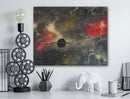 40 x 50 cm, Unikat, 'Dark Planet' (HW1-567) -  von Hagen Wieland