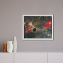 40 x 50 cm, Unikat, 'Dark Planet' (HW1-567) -  von Hagen Wieland