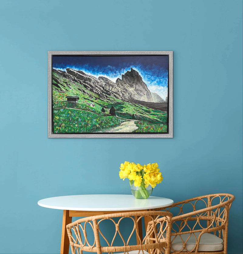 60 x 90 cm, Unikat, 'Südtirol' (HW1-807) -  von Hagen Wieland