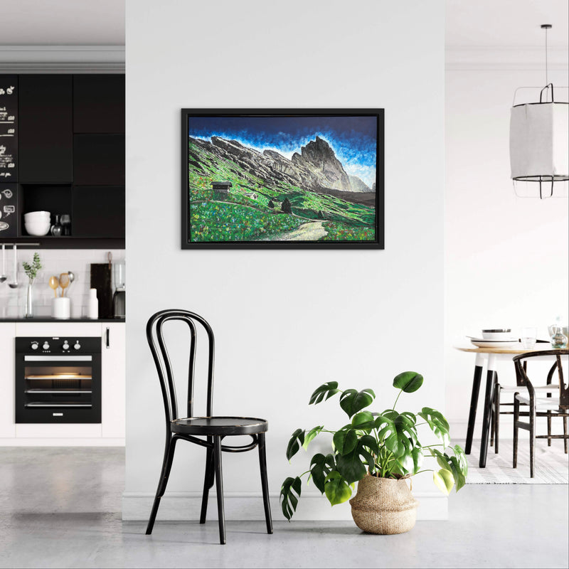 60 x 90 cm, Unikat, 'Südtirol' (HW1-807) -  von Hagen Wieland