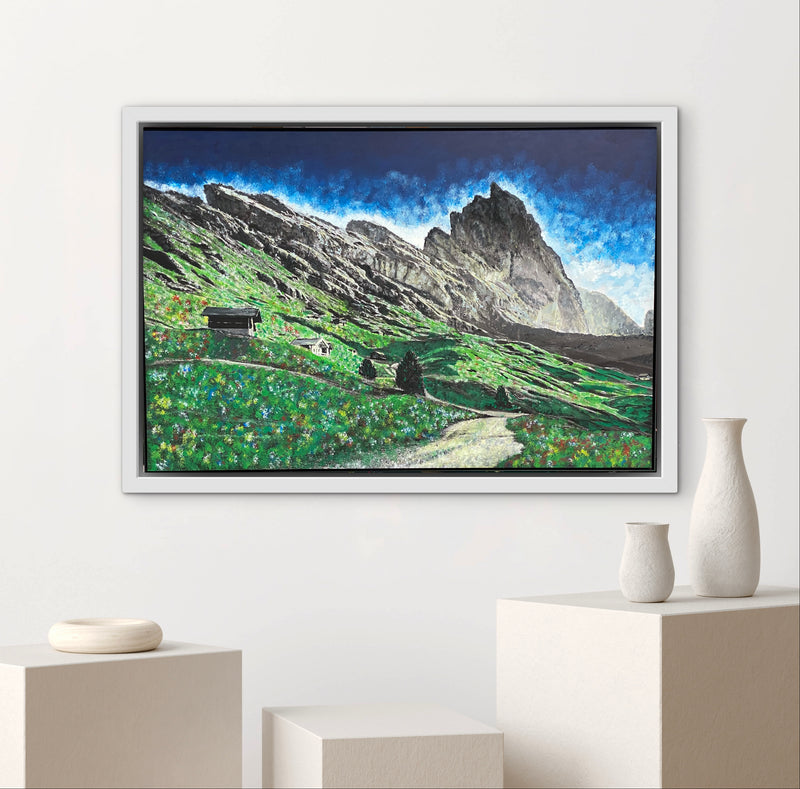 60 x 90 cm, Unikat, 'Südtirol' (HW1-807) -  von Hagen Wieland