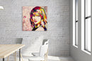 100 x 100 cm, Unikat, 'Taylor Swift' (UBI17-810) - Acrylgemälde von Ute Bivona