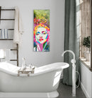 105 x 40 cm, Unikat, 'Madonna 2' (UBI17-811) - Acrylgemälde von Ute Bivona