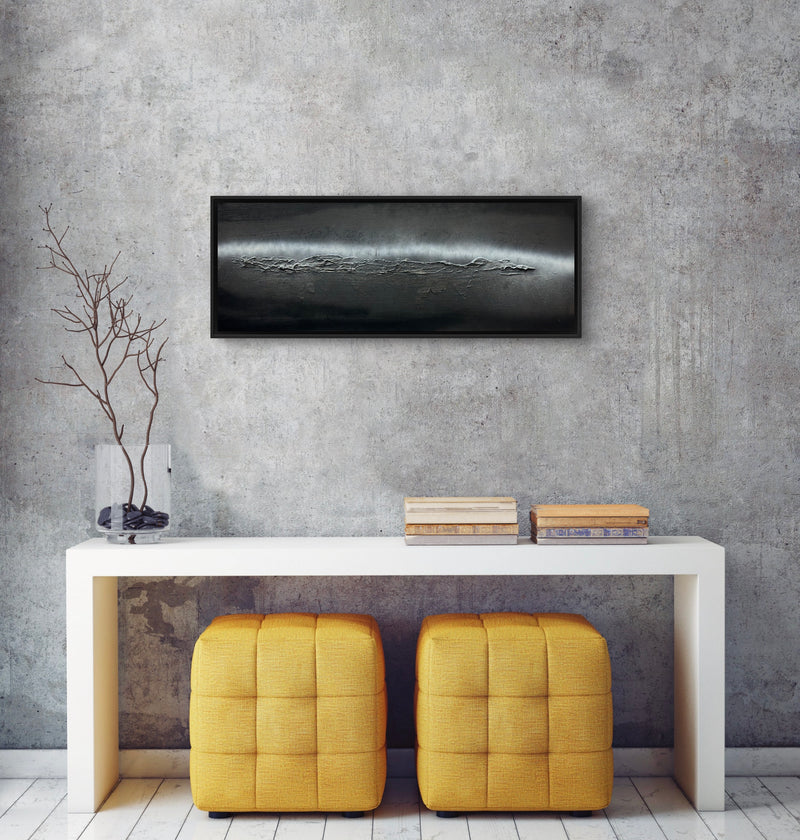 30 x 80 cm, Unikat, 'Winterwonderland 1' (HW1-825) -  von Hagen Wieland