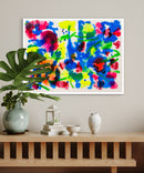 50 x 70 cm, Unikat, 'Blumenwiese' (HW1-841) -  von Hagen Wieland