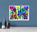 50 x 70 cm, Unikat, 'Blumenwiese' (HW1-841) -  von Hagen Wieland