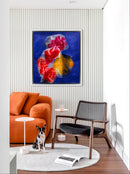 70 x 50 cm, Unikat, 'Frühling in der Stadt' (HW1-845) -  von Hagen Wieland