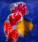 70 x 50 cm, Unikat, 'Frühling in der Stadt' (HW1-845) -  von Hagen Wieland