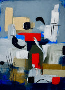 80 x 60 cm, Unikat, 'Pamplona' (HW1-850) -  von Hagen Wieland