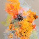 100 x 100 cm, Unikat, 'Composition No.1' (HEIN28-702) - Acrylgemälde von Carsten Heine