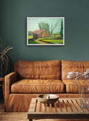 43 x 60 cm, Unikat, 'Hütte mit Aussicht' (TP4-460) -  von Thomas Popp