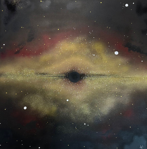 80 x 80 cm, Unikat, 'Orion' (HW1-564) -  von Hagen Wieland