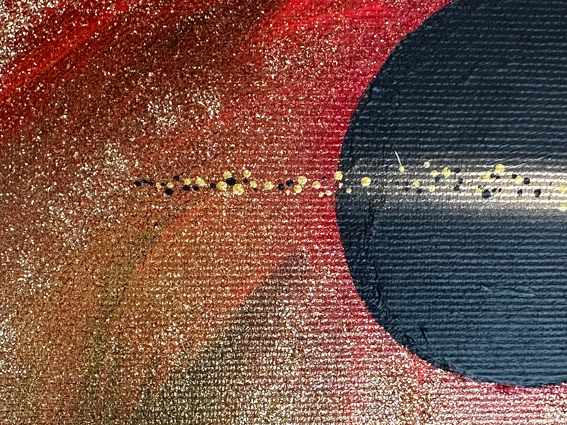 60 x 80 cm, Unikat, 'Dark Star' (HW1-566) -  von Hagen Wieland