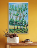 74 x 54 cm, Unikat, 'Pappeln' (TP4-286) -  von Thomas Popp