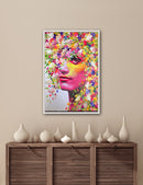 90 x 60 cm, Unikat, 'Frühling 3' (UBI17-551) - Acrylgemälde von Ute Bivona