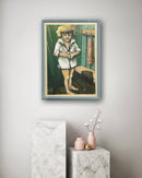 74 x 54 cm, Unikat, 'Badende1' (TP4-291) -  von Thomas Popp