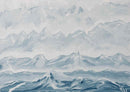 50 x 70 cm, Unikat, 'Blue Mountains' (HW1-595) - Acrylgemälde von Hagen Wieland