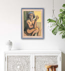 74 x 54 cm, Unikat, 'Badende 2' (TP4-292) -  von Thomas Popp