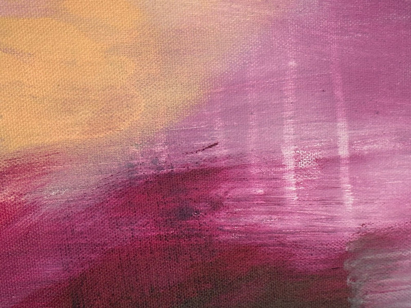 80 x 120 cm, Unikat, 'Pink Dreams 1' (HW1-682) - Acrylgemälde von Hagen Wieland