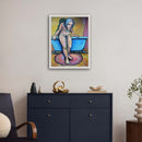 65 x 45 cm, Unikat, 'Im Bad' (TP4-465) -  von Thomas Popp