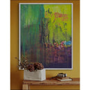 100 x 80 cm, Unikat, 'Grün_2024' (MTN31-736) - Acrylgemälde von Gabi Metternich