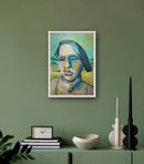 46 x 31 cm, Unikat, 'Abschied vom Strand' (TP4-468) -  von Thomas Popp