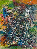 80 x 60 cm, Unikat, 'Villa Kunterbunt' (HW1-609) -  von Hagen Wieland