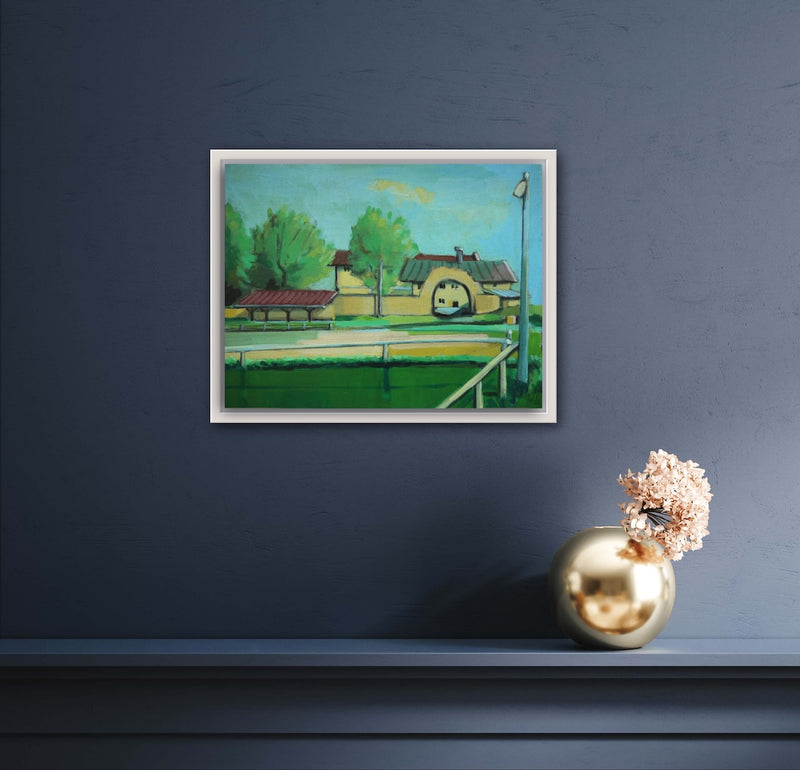 27 x 36,5 cm, Unikat, 'Niederseeon' (TP4-464) -  von Thomas Popp