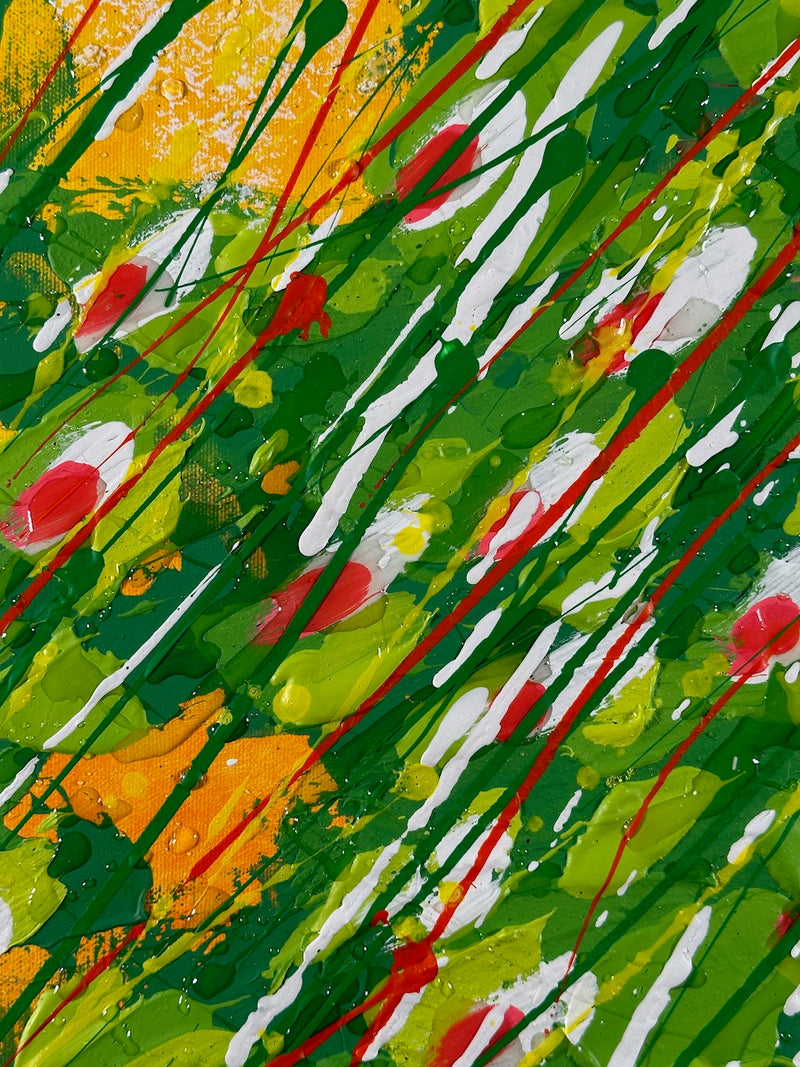 70 x 50 cm, Unikat, 'Frischer Frühlingswind' (HW1-651) -  von Hagen Wieland