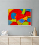 50 x 70 cm, Unikat, 'Manege' (HW1-741) - Ölgemälde von Hagen Wieland