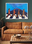 70 x 100 cm, Unikat, 'Abbey' (HW1-528) - Acrylgemälde von Hagen Wieland