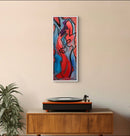 80 x 30 cm, Unikat, '089-Bar' (HW1-743) - Ölgemälde von Hagen Wieland