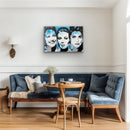 60 x 90 cm, Unikat, 'Trio' (HW1-800) - Acrylgemälde von Hagen Wieland (Triptychon)