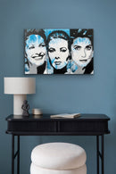 60 x 90 cm, Unikat, 'Trio' (HW1-800) - Acrylgemälde von Hagen Wieland (Triptychon)