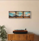 30 x 90 cm, Unikat, 'Pink Triptych' (CLD13-756) -  von Clémentine Daudier