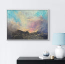 65 x 90 cm, Unikat, 'Golden Sunset no2 (drama)' (CLD13-758) -  von Clémentine Daudier