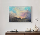 65 x 90 cm, Unikat, 'Golden Sunset no2 (drama)' (CLD13-758) -  von Clémentine Daudier