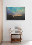 65 x 90 cm, Unikat, 'Golden Sunset no.1 (quiet)' (CLD13-757) -  von Clémentine Daudier