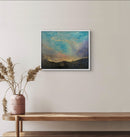 40 x 50 cm, Unikat, 'Golden Sunset no.2 "Swipe"' (CLD13-761) -  von Clémentine Daudier