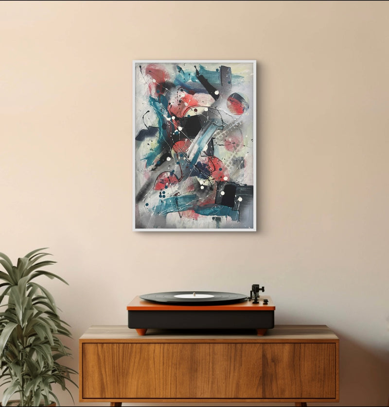 70 x 50 cm, Unikat, 'A Day at the Races' (HW1-762) -  von Hagen Wieland
