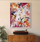 100 x 80 cm, Unikat, 'First time we met' (UBI17-766) - Acrylgemälde von Ute Bivona