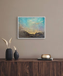 40 x 50 cm, Unikat, 'Golden Sunset no. 1' (CLD13-759) -  von Clémentine Daudier