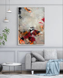 140 x 100 cm, Unikat, 'Lasst es blühen' (SSM25-775) - Acrylgemälde von Susanne Meyer