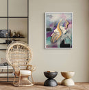 80 x 60 cm, Unikat, 'Time is on my side' (HW1-709) - Acrylgemälde von Hagen Wieland