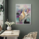 80 x 60 cm, Unikat, 'Time is on my side' (HW1-709) - Acrylgemälde von Hagen Wieland