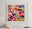 70 x 70 cm, Unikat, 'A princess´ dream' (UBI17-779) - Acrylgemälde von Ute Bivona