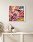 70 x 70 cm, Unikat, 'A princess´ dream' (UBI17-779) - Acrylgemälde von Ute Bivona